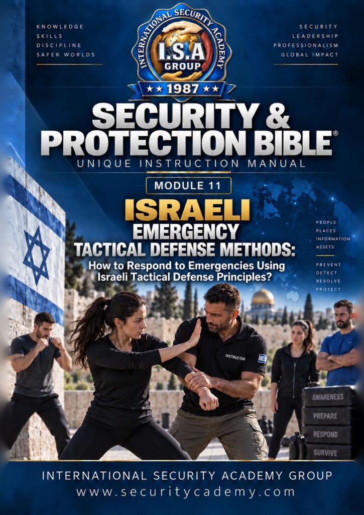 Module 11 - Israeli Emergency Tactical Defense Methods