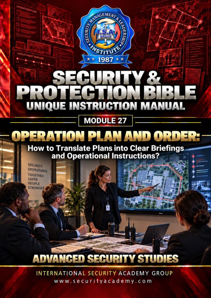 Module 27 - Operation Plan and Order