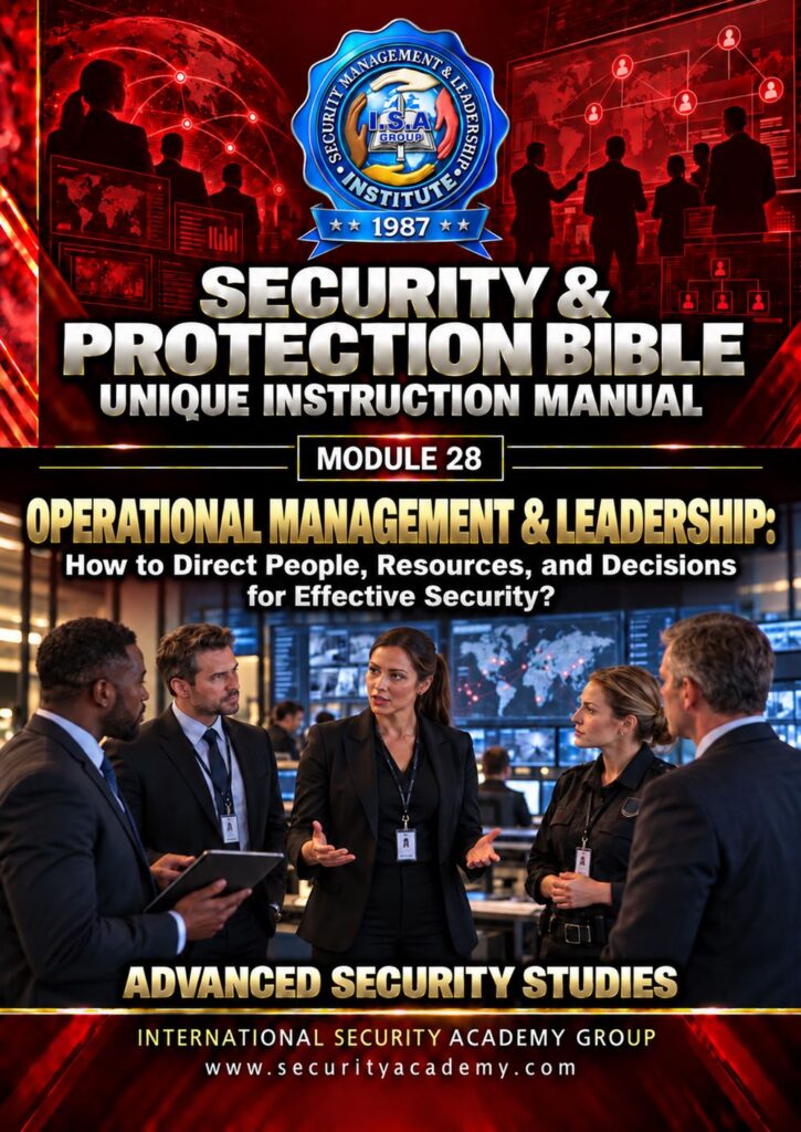 Module 28 - Operational Management and Leadership